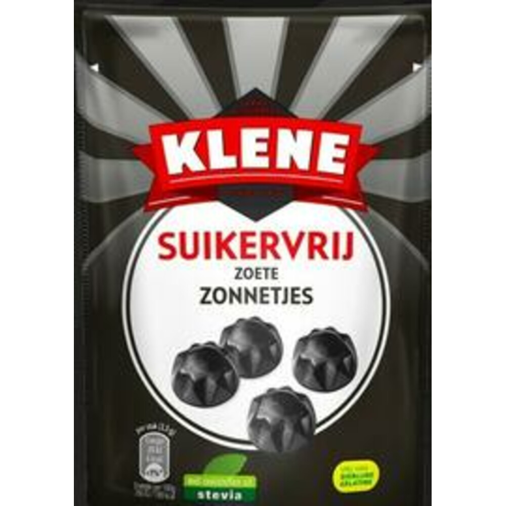 6x Klene Zoete Zonnetjes Suikervrij105 gr