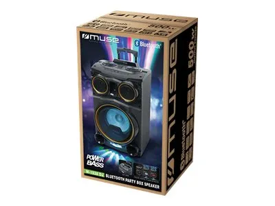 Muse M-1938 DJ - Festhøjttaler - trådløs - Bluetooth