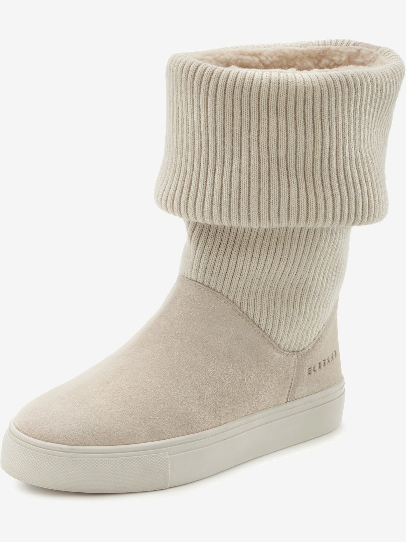 Botte d'hiver bottes confortables composées de cuir