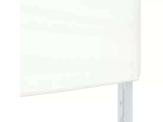 Tente de réception pliable Blanc 3x3 m