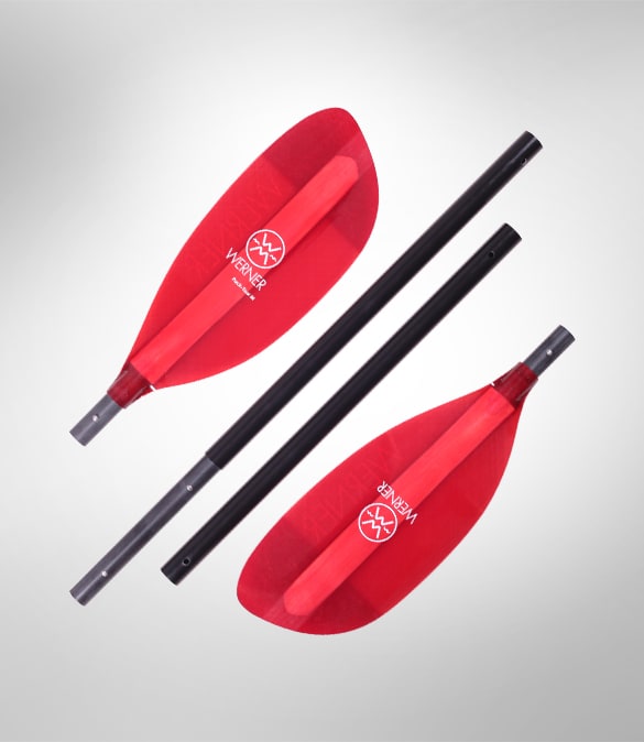 Werner Pack-Tour 4-delt, 210-225cm<br>Perfekt for packraft turer!