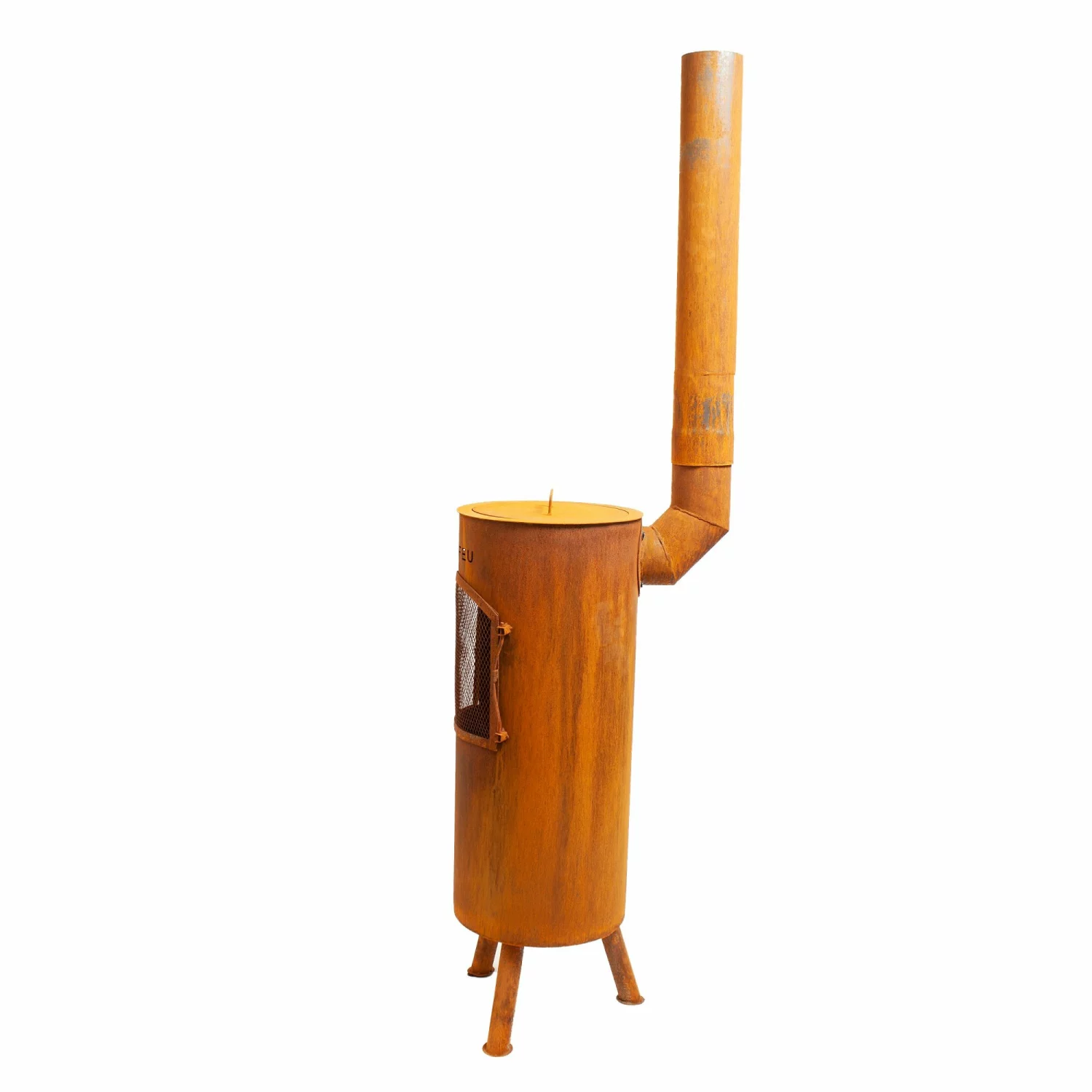 BonFeu 3002R Tuinhaard BonGiano LP - Roest - 164cm - 30cm