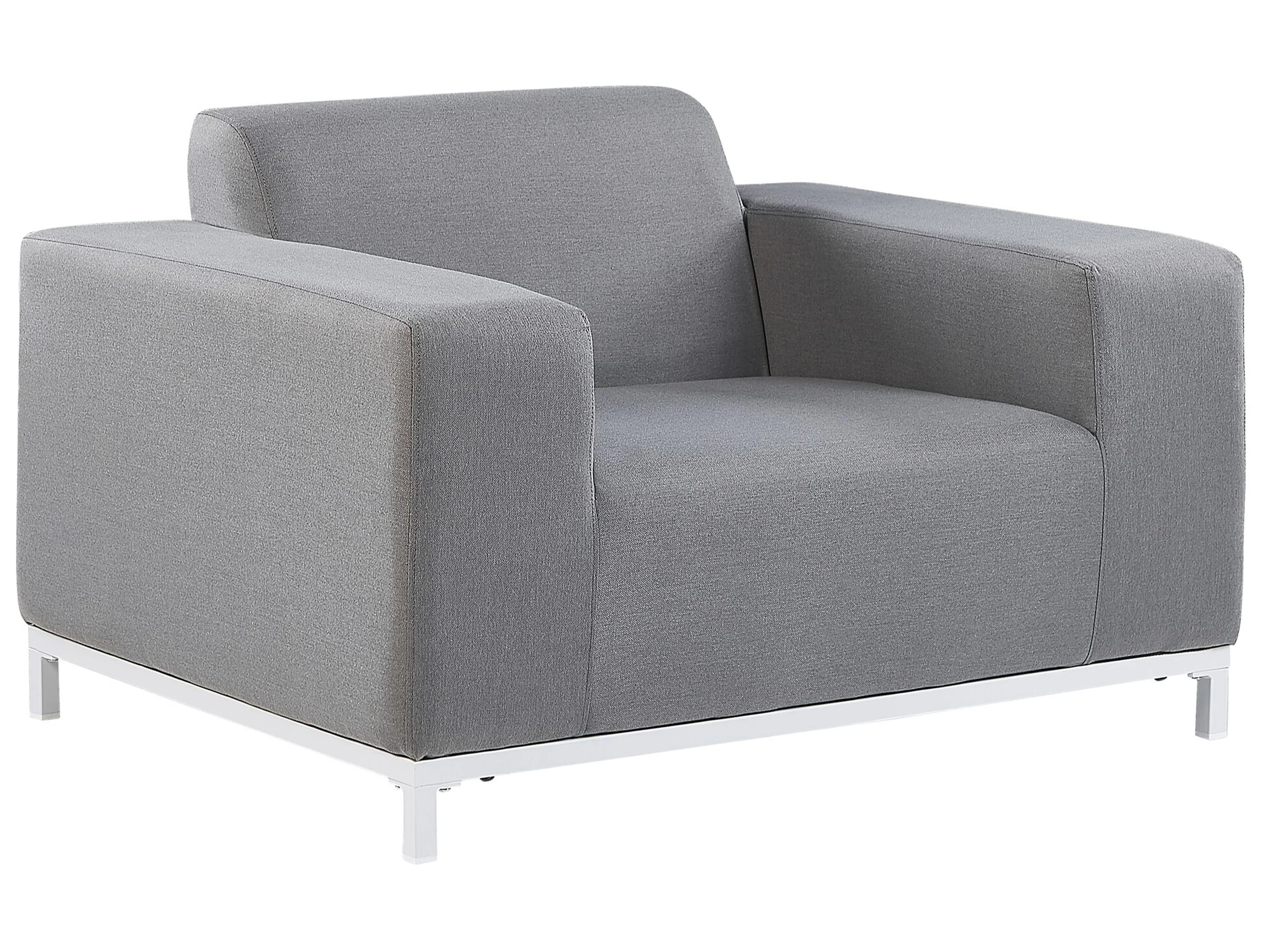 Loungeset met tafel 5-zits ROVIGO Grijs