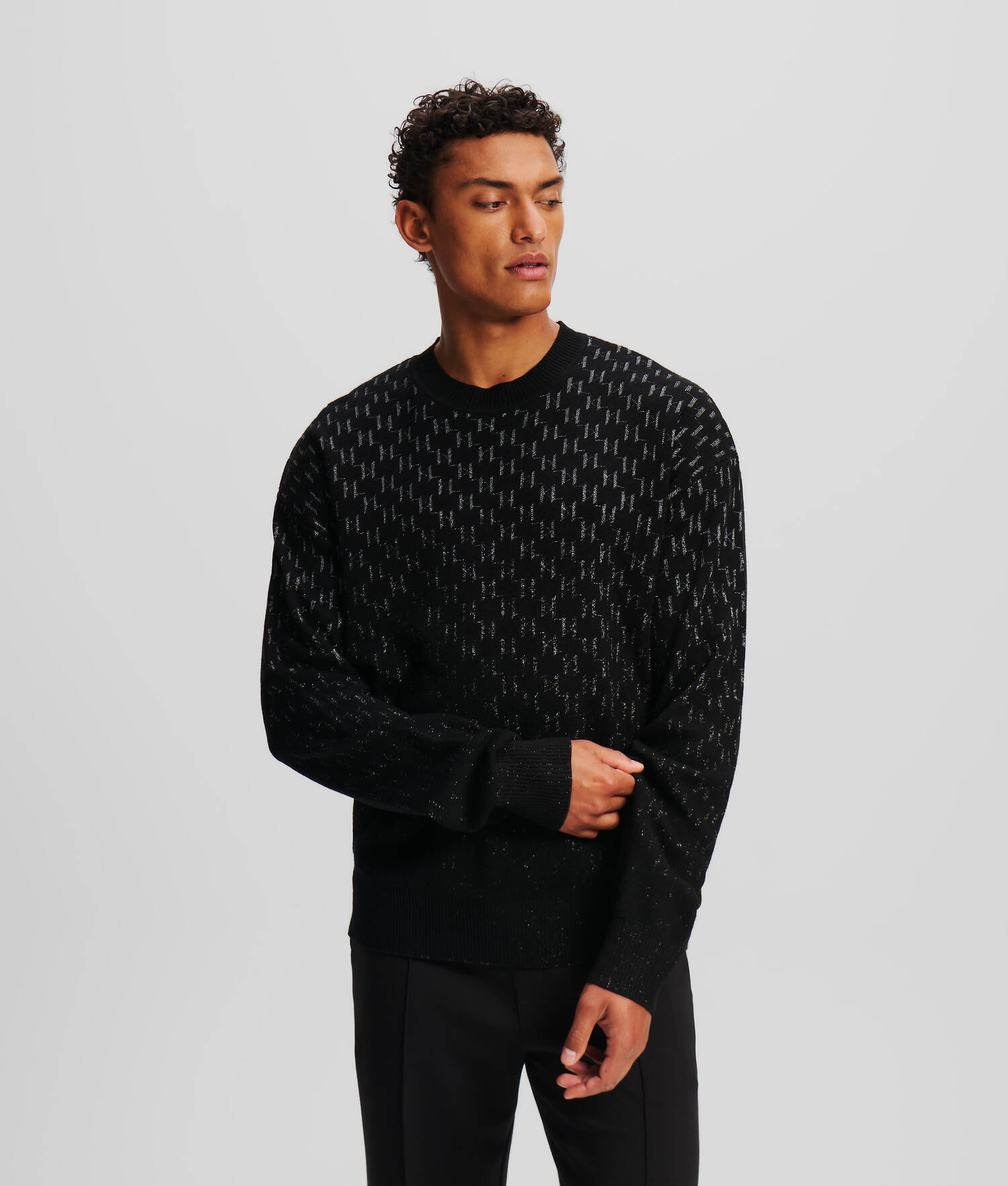 PULL EFFET DEGRADÉ KL MONOGRAM