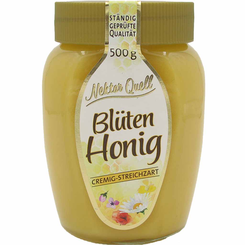 Nektar Quell Blütenhonig cremig 500g MHD:30.11.25