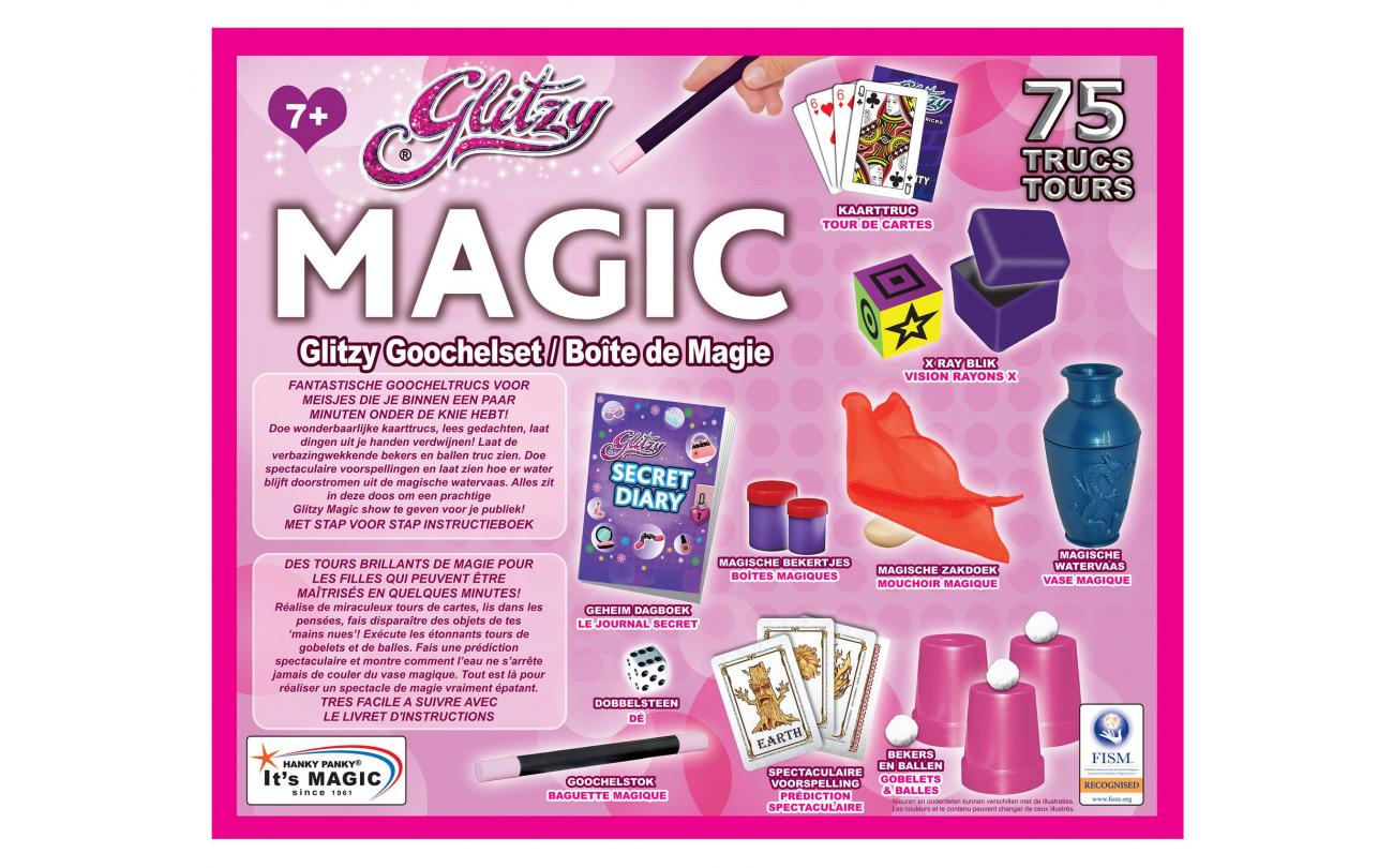 Glitzy Magic goocheldoos 75 trucs