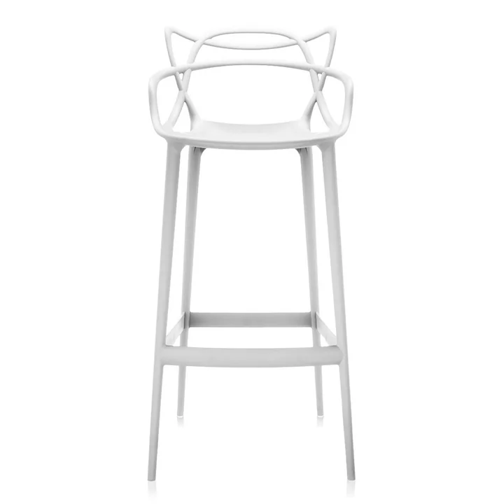 Kartell - Masters Barhocker H 75 cm, weiss
