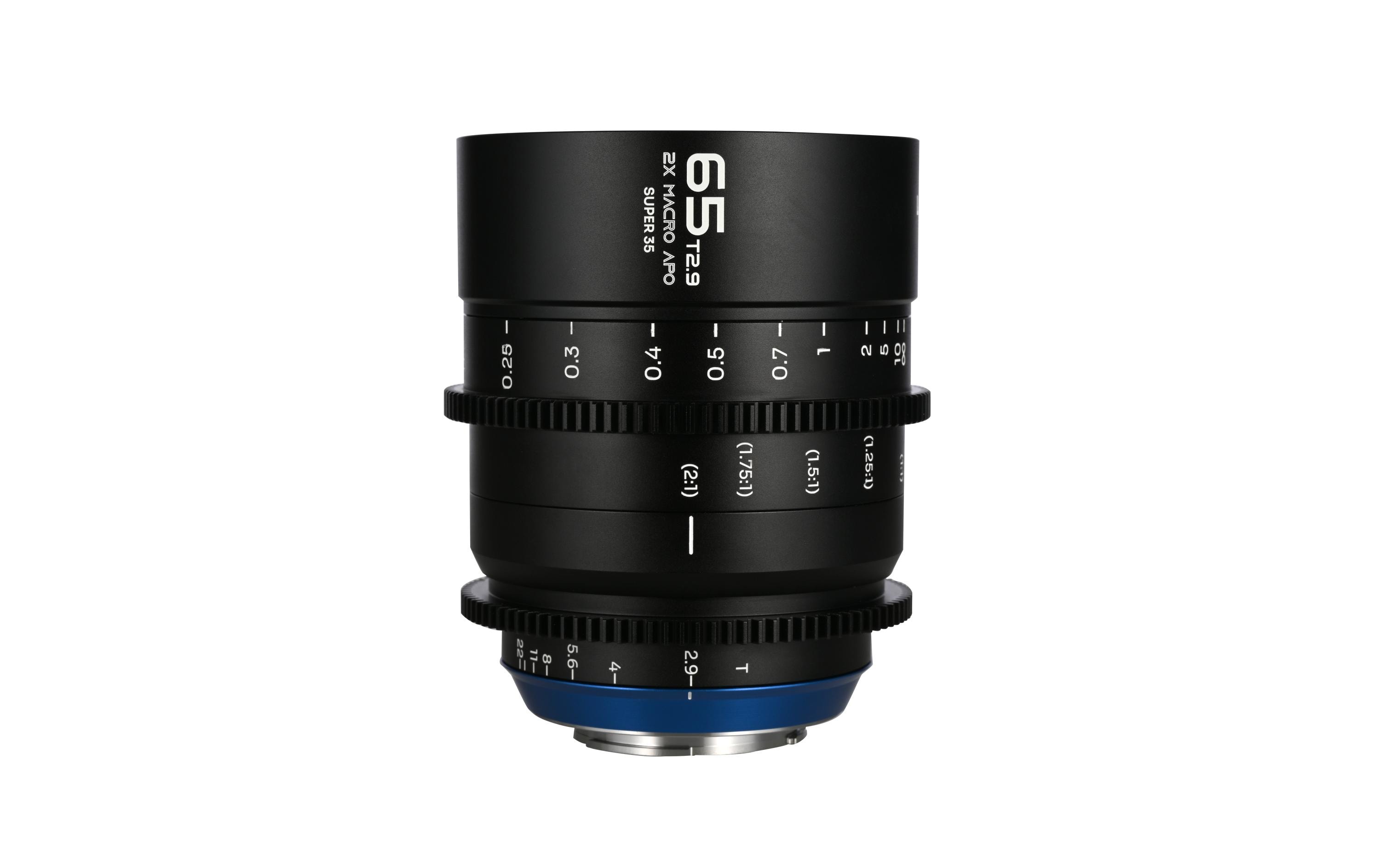 Festbrennweite 65 mm T2.9 2X Macro APO – Fuji X<br>Makro-Kinoobjektiv mit 2-facher Vergrösserung