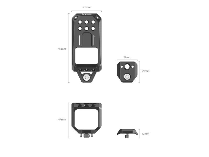 Smallrig Top Plate für Sony FX3 XLR Unit Deckplatte für Sony FX3 XLR-Einheit