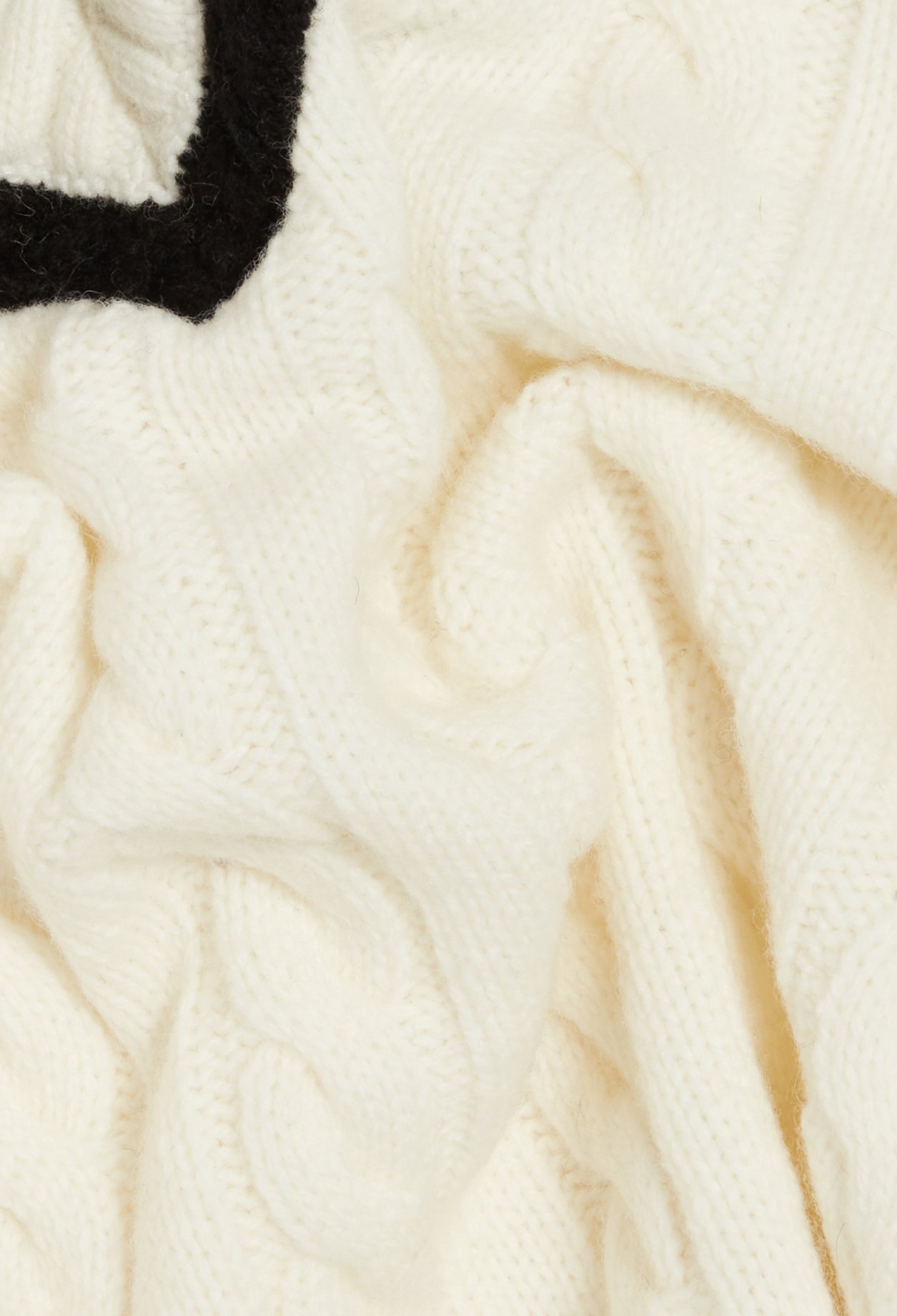 Pull maille torsadee