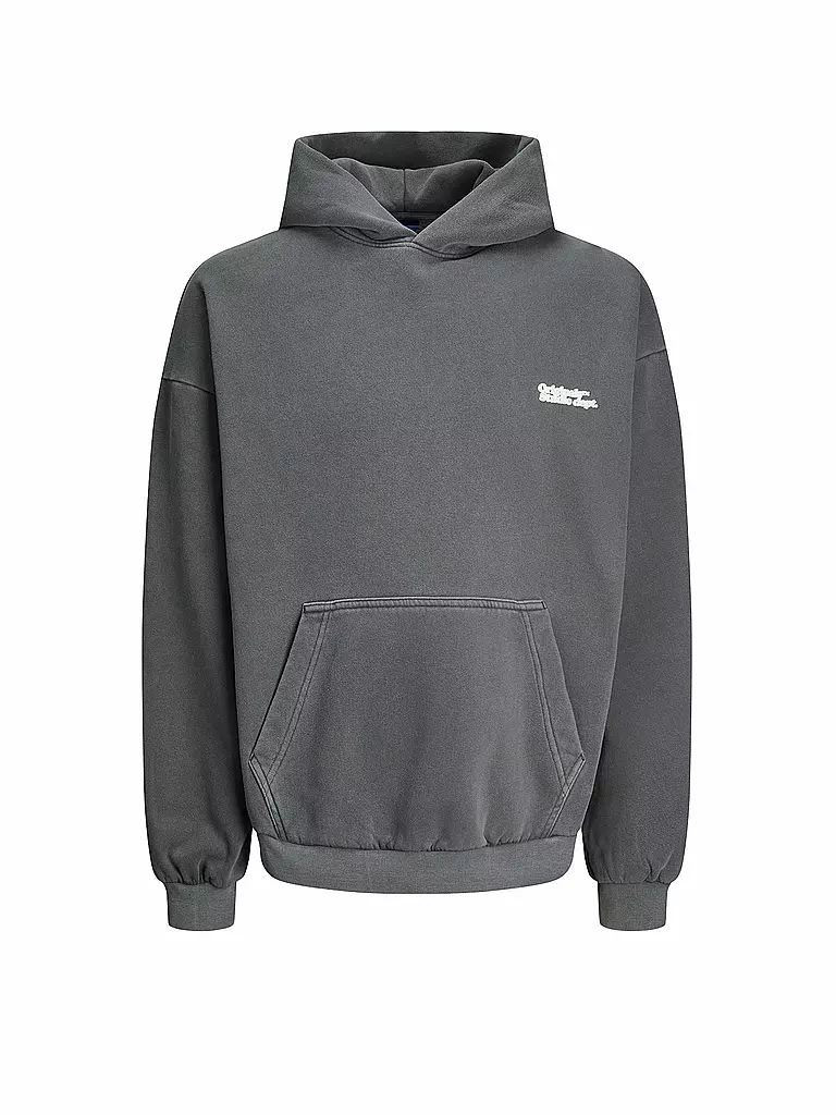 JACK & JONES Kapuzensweater - Hoodie JORVERMONT grau