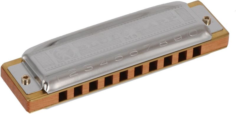 Hohner Bluesharp Mondharmonica C - Topkwaliteit - Echt hout