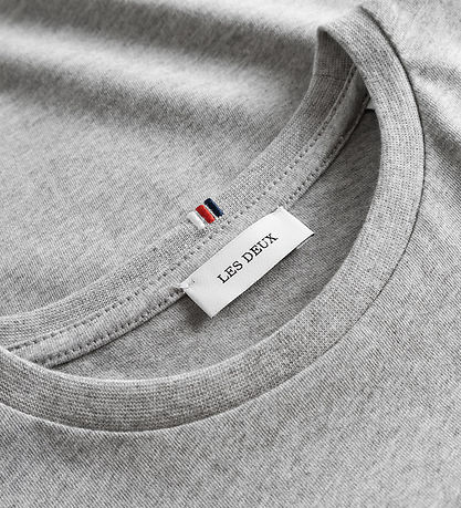 Les Deux T-shirt - N?rregaard - Grey Melange