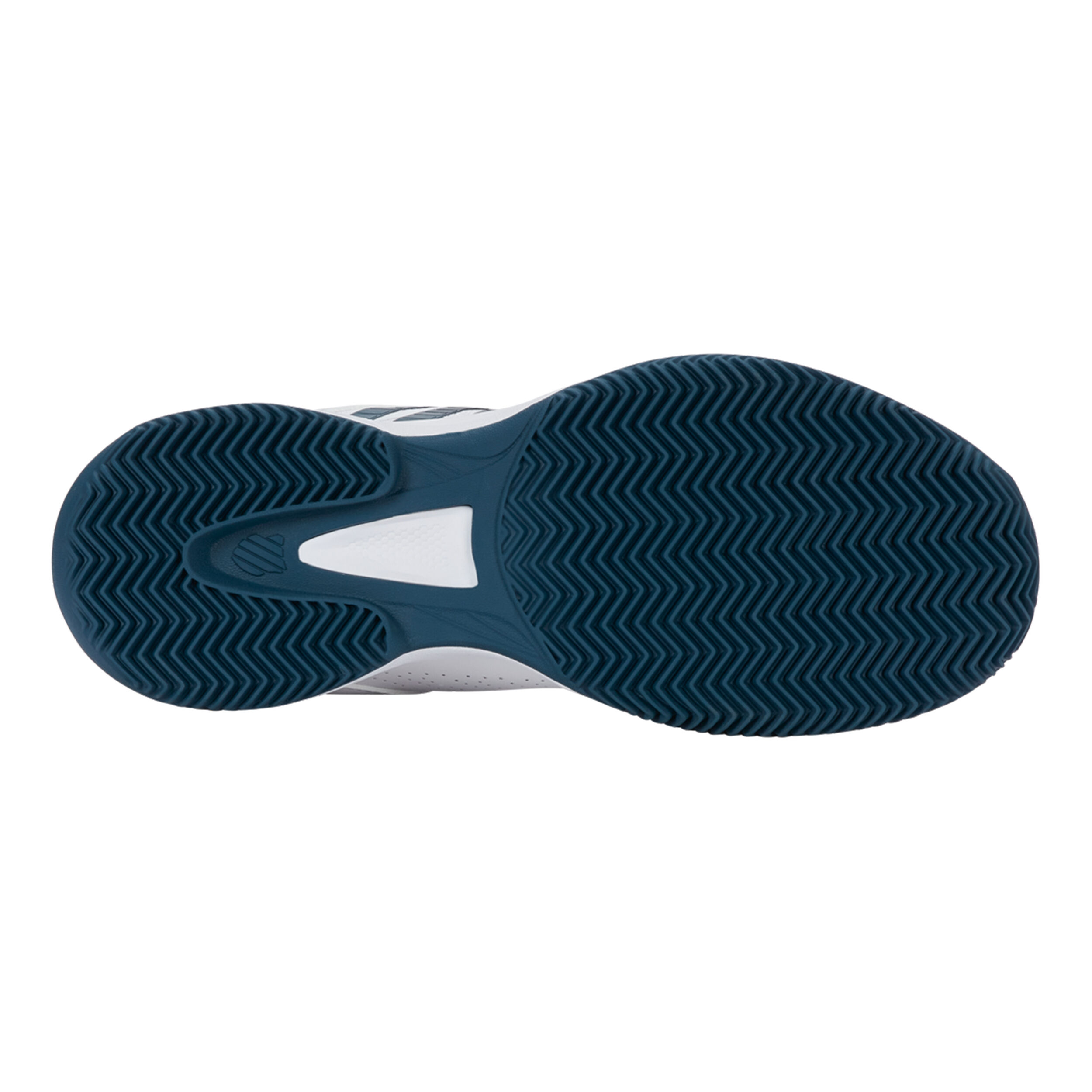 K-Swiss Court Express 2 Chaussure Terre Battue Hommes - Blanc , Bleu Foncé