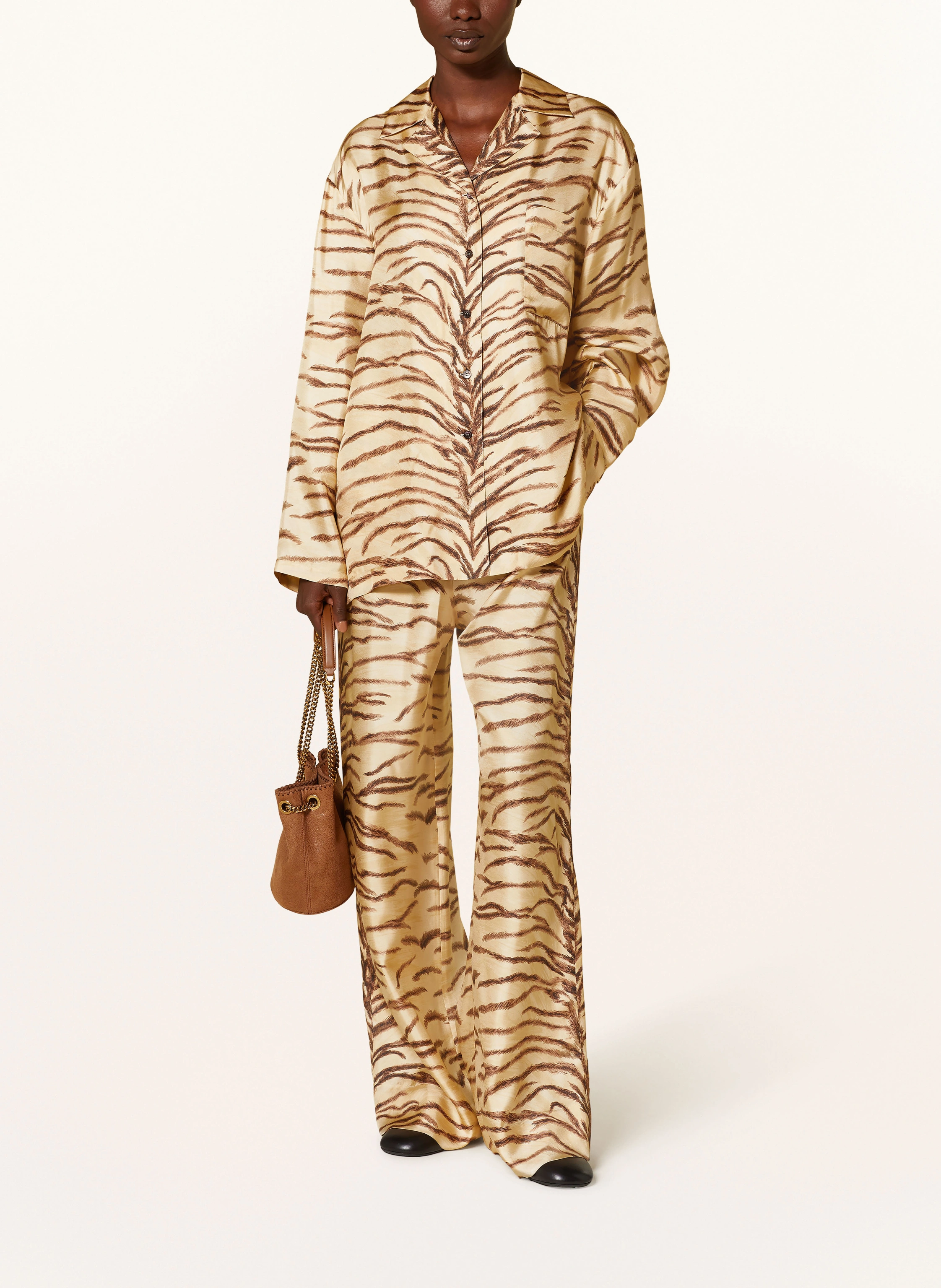 STELLA McCARTNEY Marlenehose aus Seide