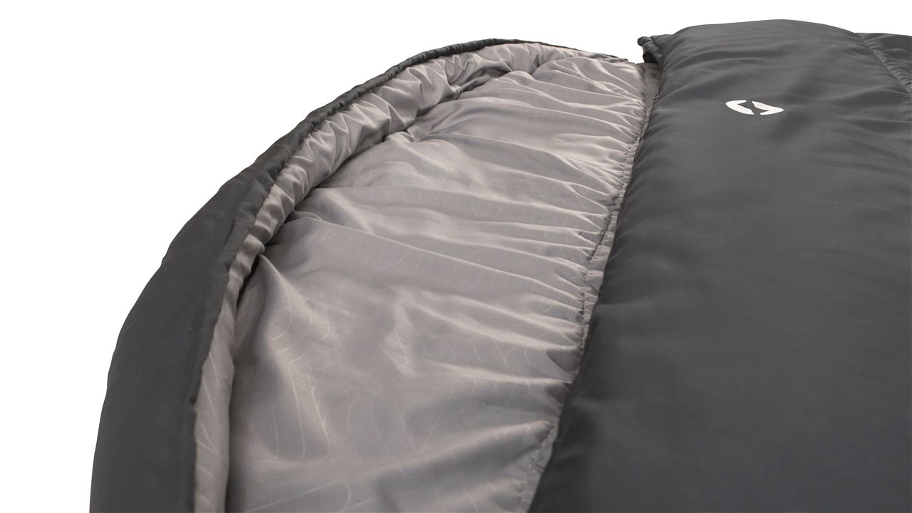 Outwell Campion Lux Double Mumienschlafsack 225 x 140 cm dunkelgrau