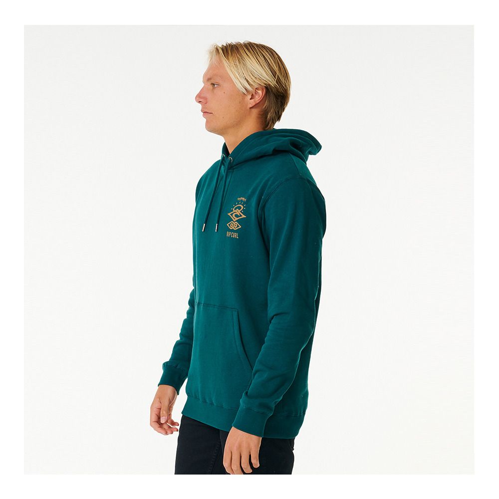 Rip Curl SEARCH ICON - Sweat Homme blue green