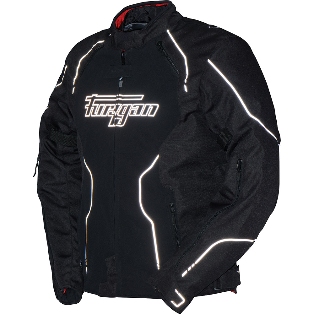 Furygan - Blouson Legacy 2W1 Noir / Gris