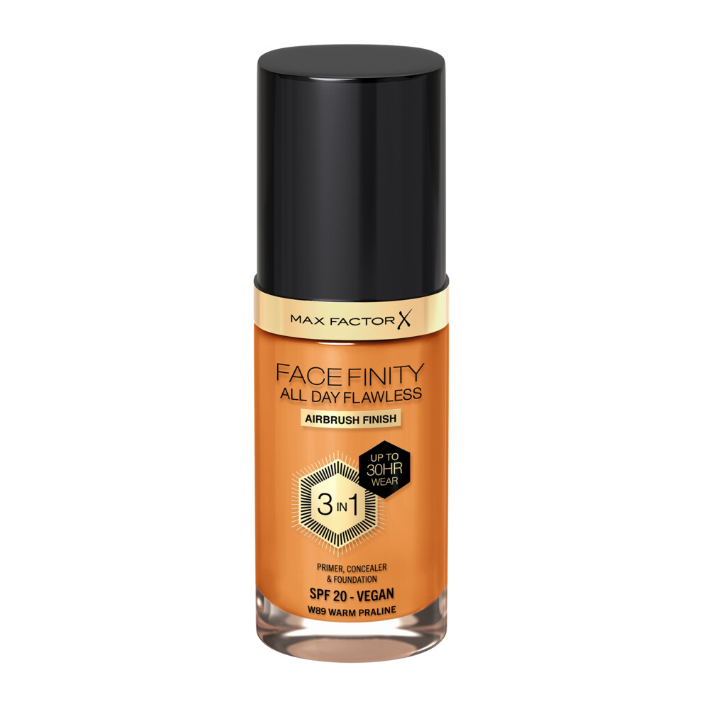 Max Factor Facefinity All Day Flawless Foundation W89 Warm Praline34 ml