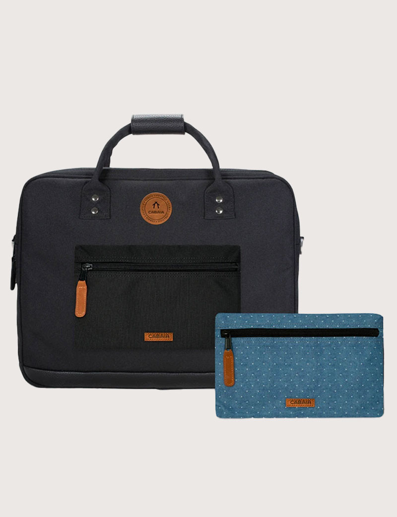 CABAIA SAC MESSENGER BERLIN NOIR