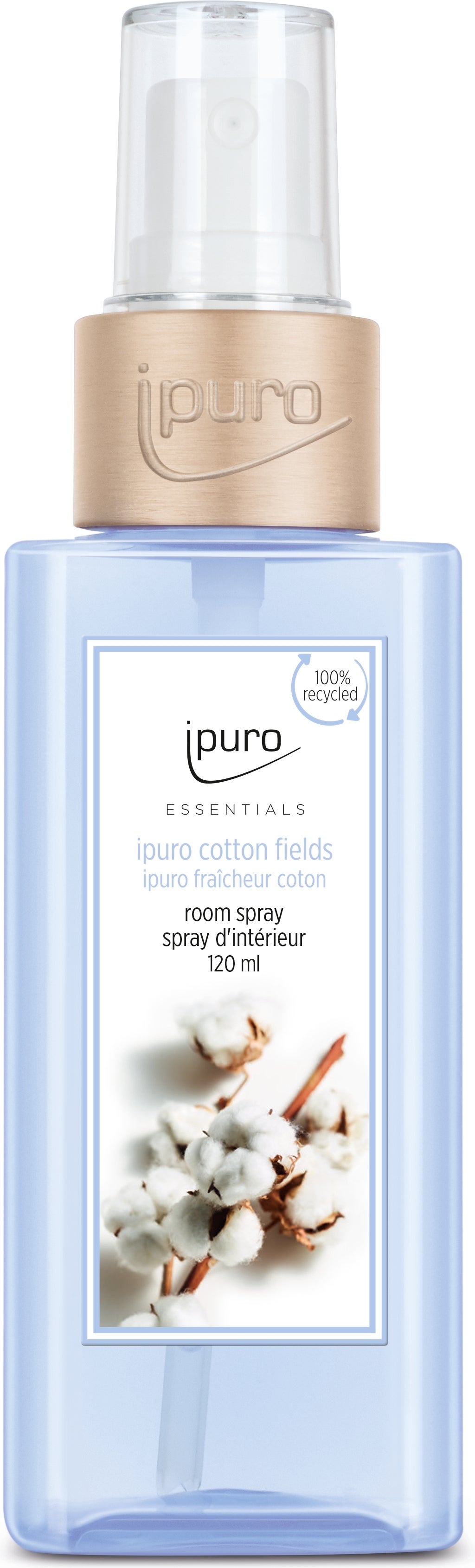 Ipuro geurverspreider Essentials Cotton Fields 120 ml