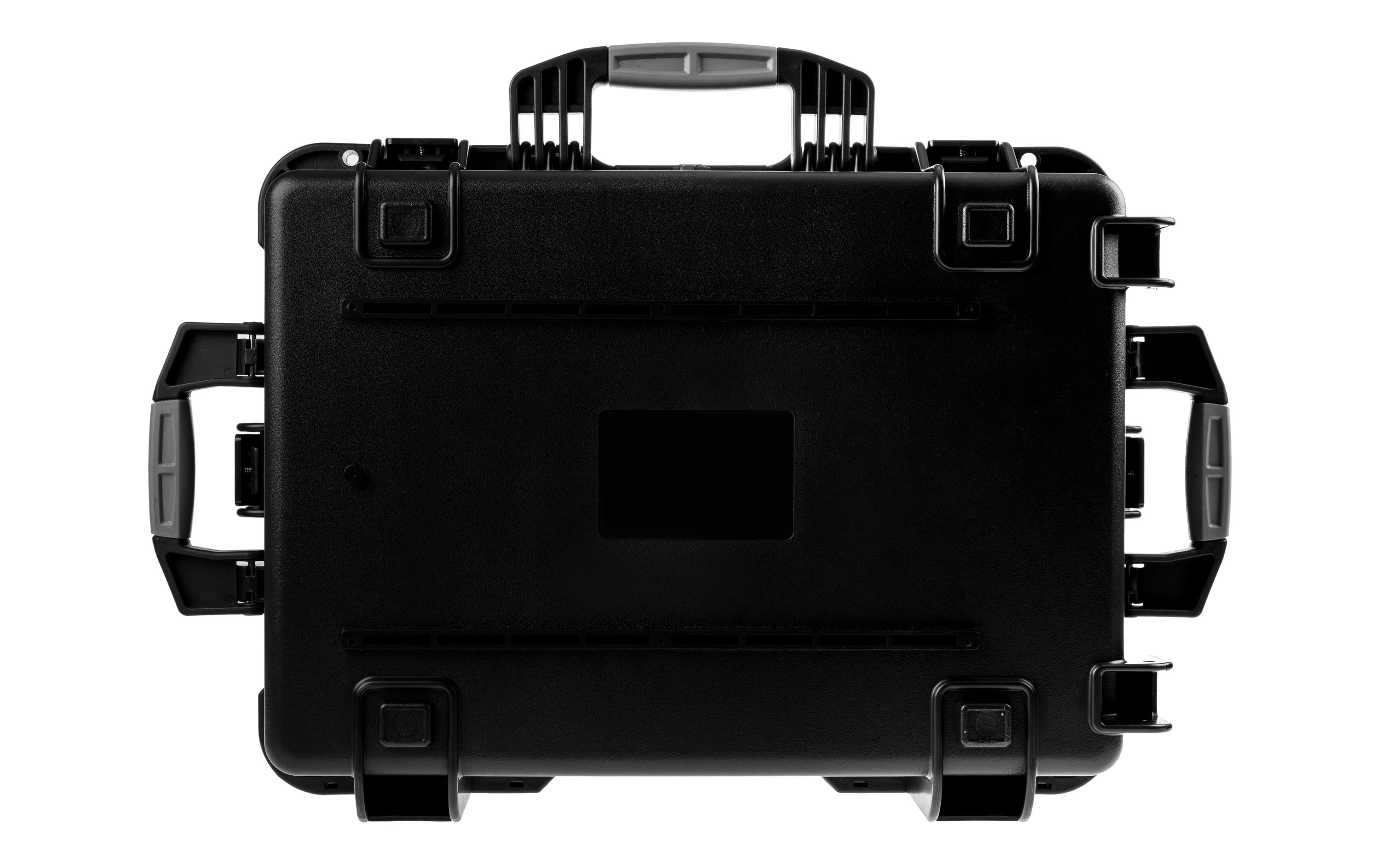 Schutzkoffer mit Schaumstoffeinlage, 42.9 l, Schwarz<br>Für den sicheren Transport von empfindlichen Geräten