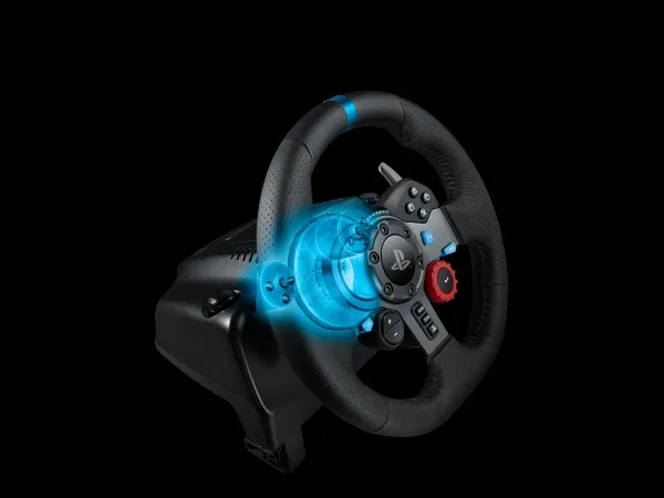 Logitech® | G29 Driving Force - Rat og pedalsæt - kabling - for; Sony PlayStation 3/4/5