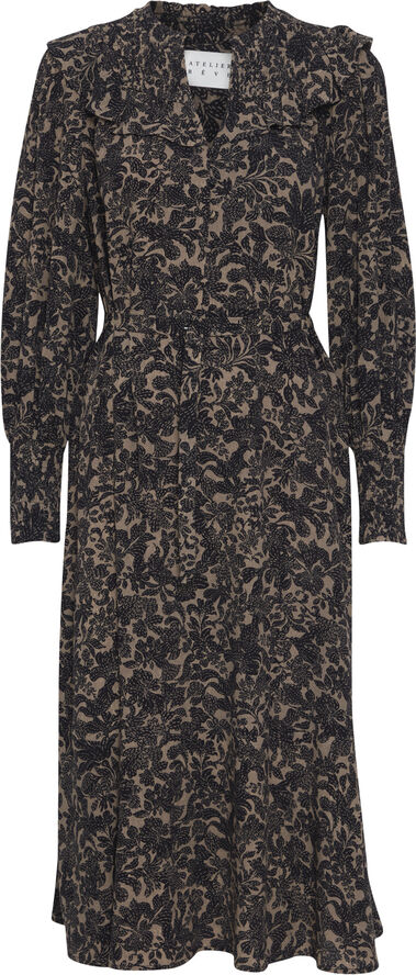 Atelier Rêve IRFINA DR Grey dash flowers