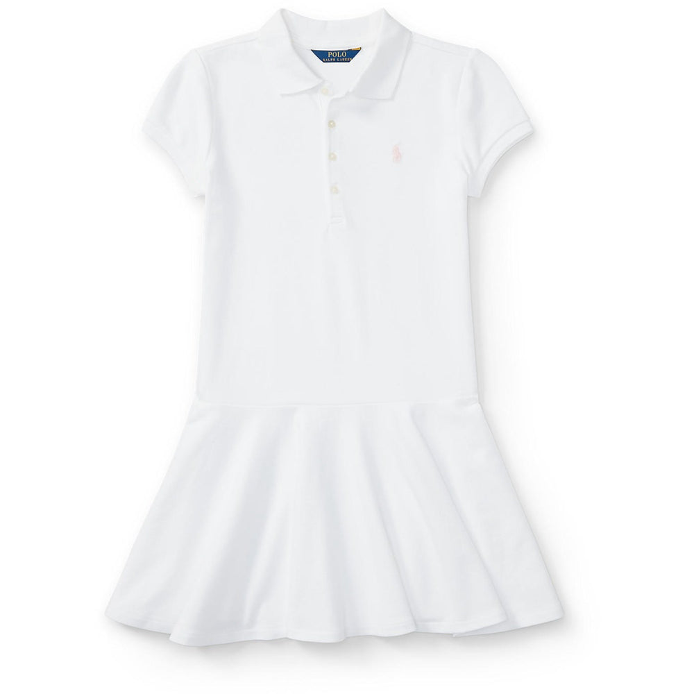 Køb Polo Ralph Lauren White Girl Day Kjole