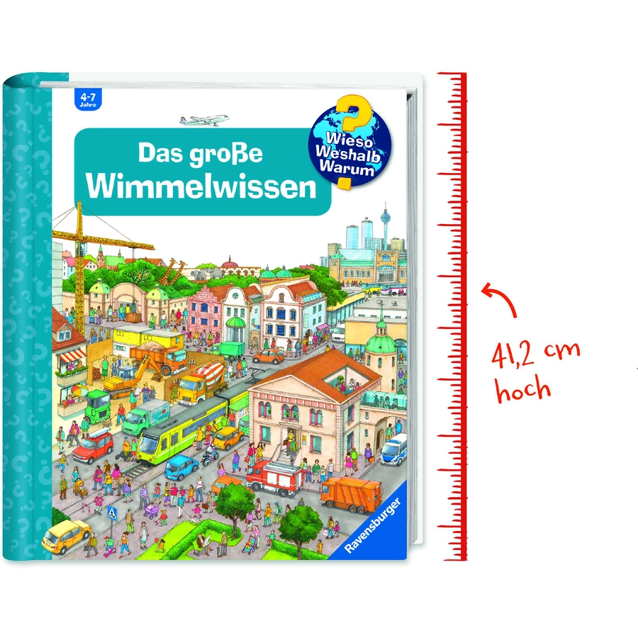 Ravensburger Wieso? Weshalb? Warum? Das große Wimmelwissen (Riesenbuch)
