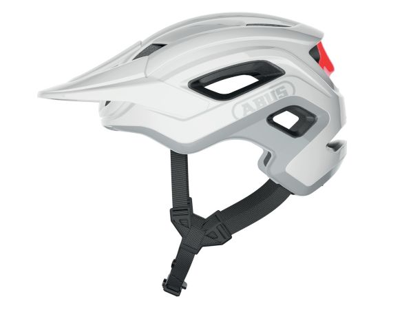 Abus CliffHanger Cykelhjelm, Shiny White