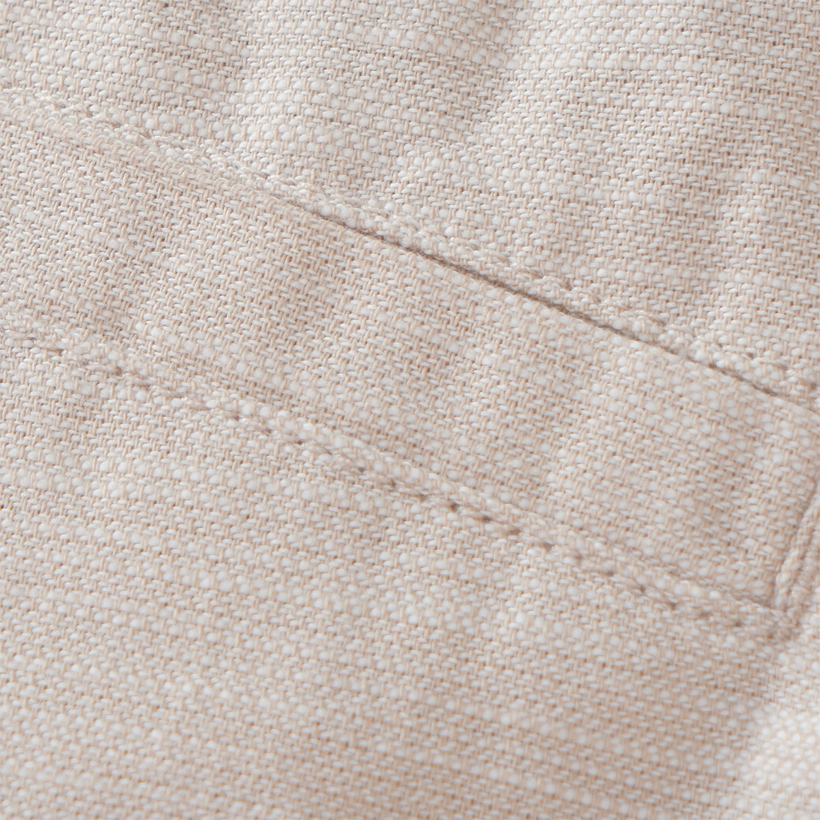 Baby Shorts aus strukturierter Baumwolle hellbeige