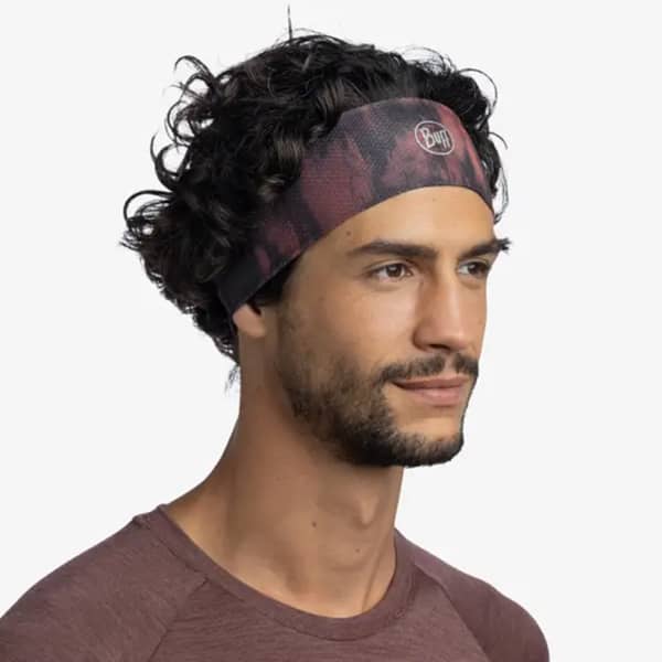 Bandeau cache cou randonnée BUFF FASTWICK HEADBAND IKSHI TERRACOTTA
