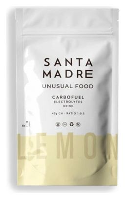 Boisson énergétique Santa Madre Carbofuel 45CHO Citron - 52g