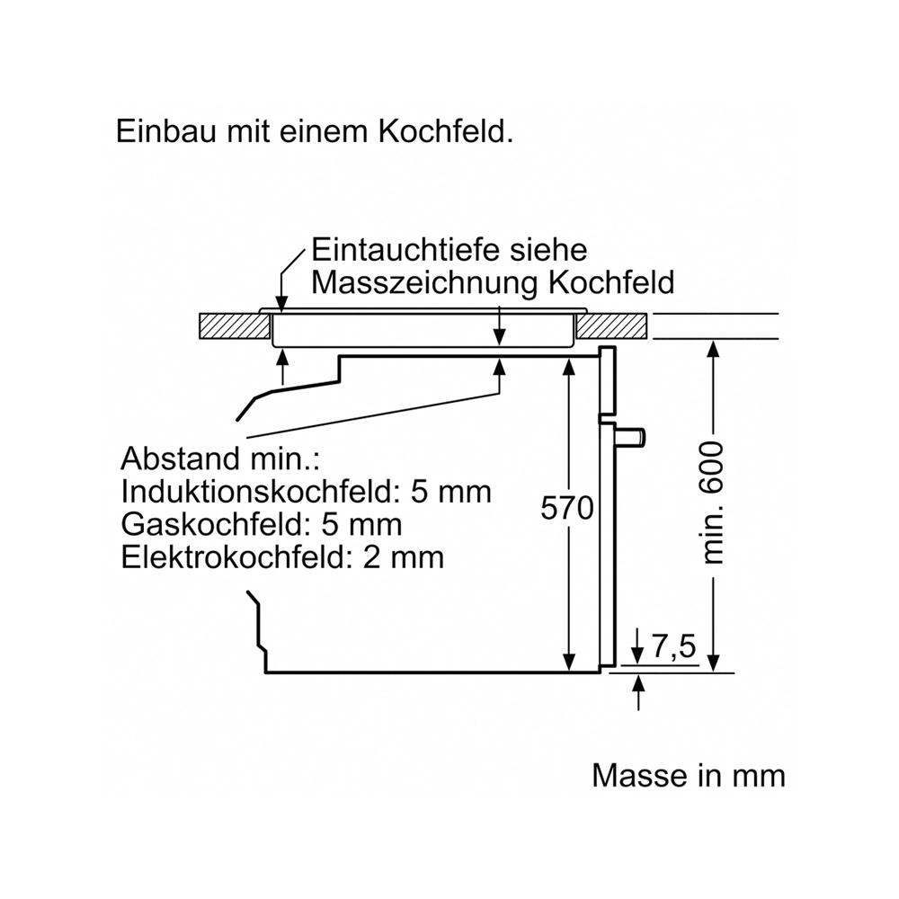 Bosch HEG578BB3 & NKE611GA2E Herdset 230V