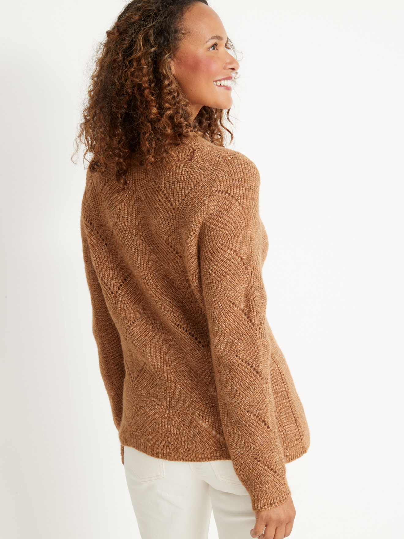 Pull en maille recyclée