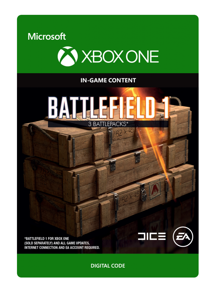 Battlefield 1 - Battlepack X 3- Xbox One