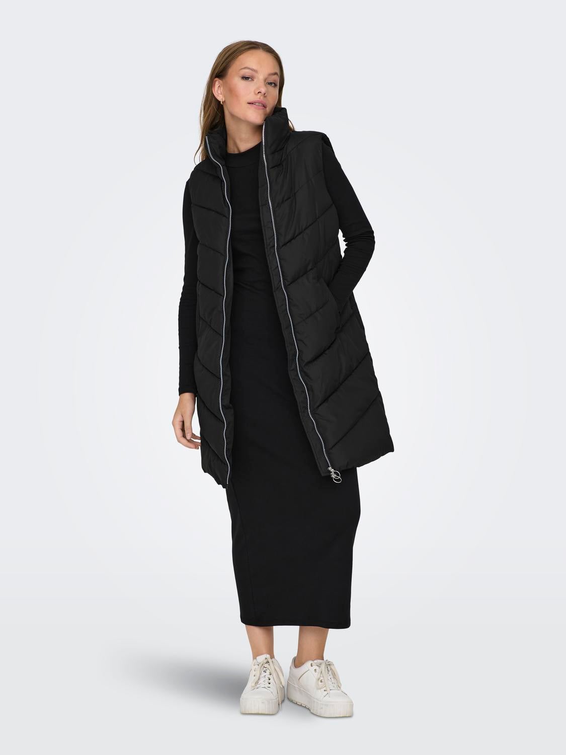JDYFINNO Daunenweste Black