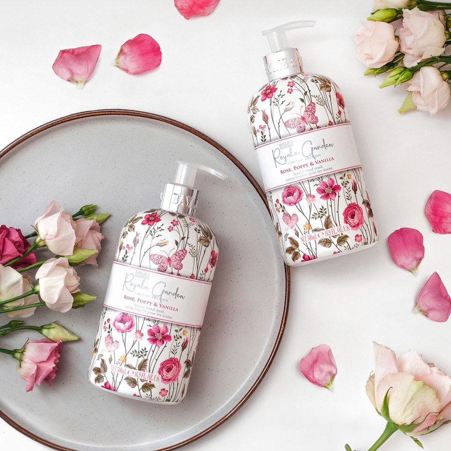 Baylis & Harding Royal Garden Rose, Poppy & Vanilla Hand Wash 500ml