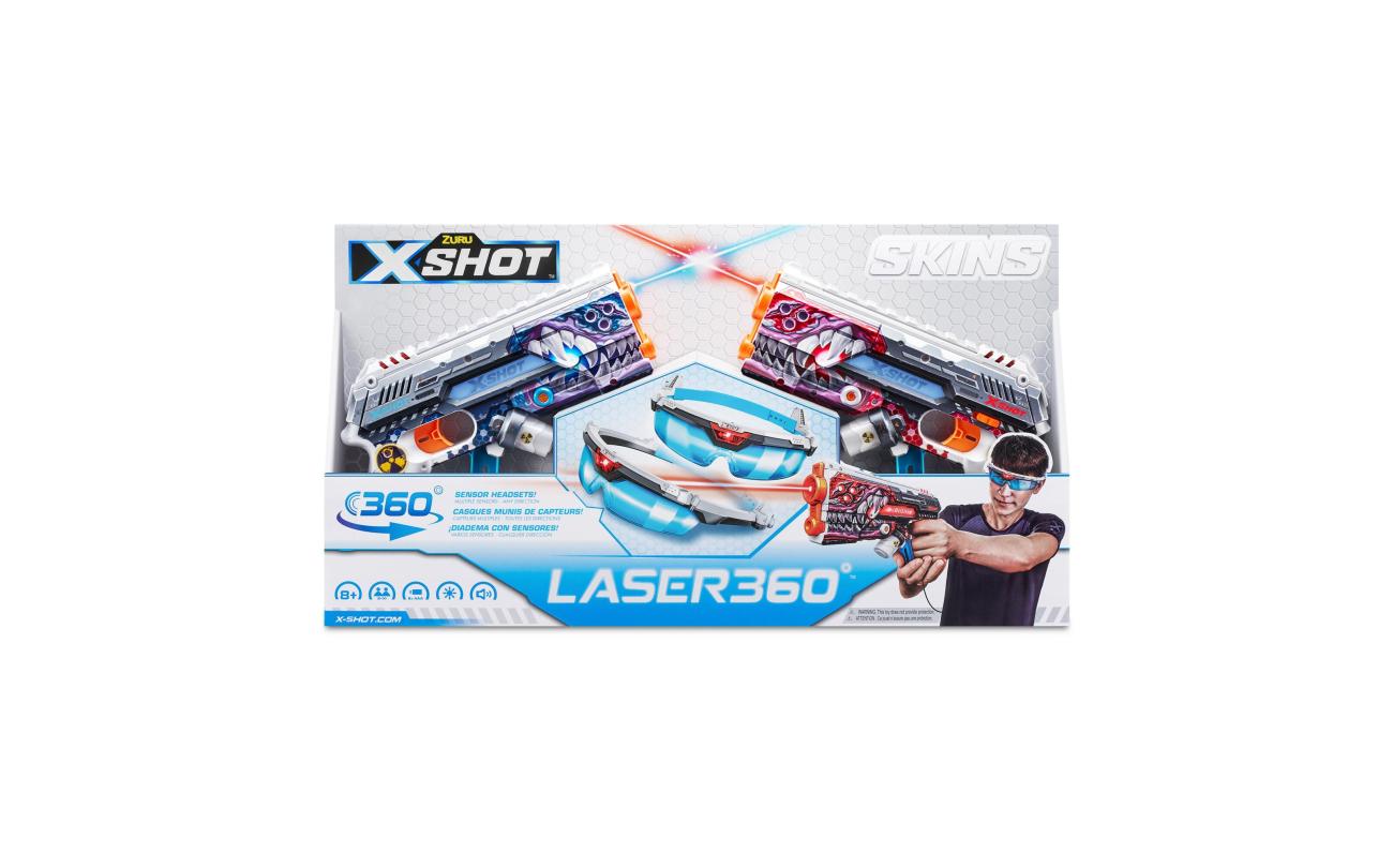 X-Shot Skins Laser 360 lasershooting set