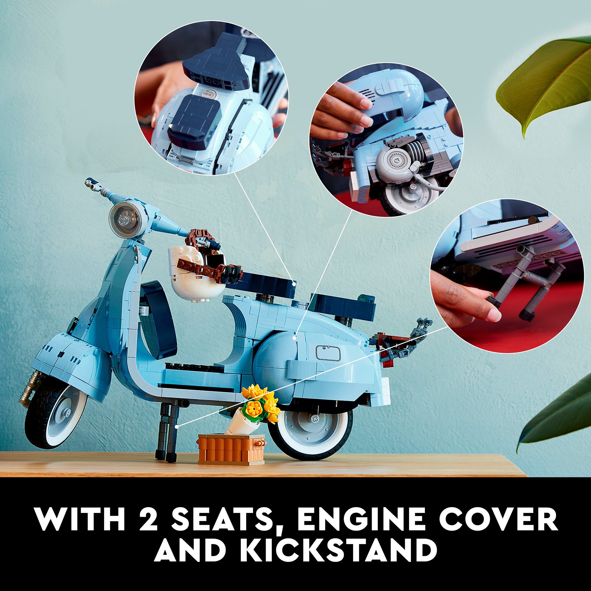 LEGO Konstruktionsspielzeug Creator Expert Vespa 125