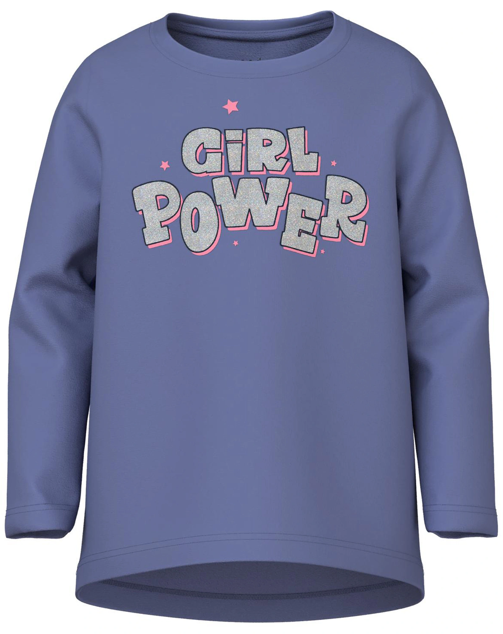 Langarmshirt NMFVIOLET GIRL POWER in velvet morning
