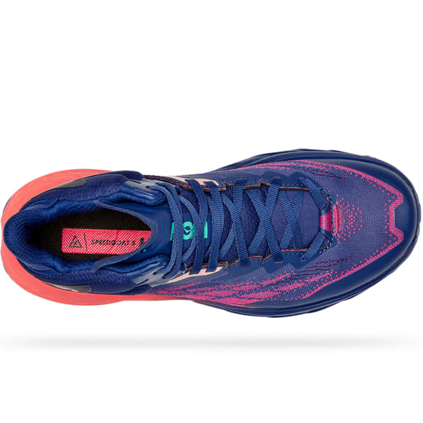 Chaussure trail HOKA ONE ONE SPEEDGOAT 5 MID GORE-TEX W BELLWETHER BLUE/CAMELLIA
