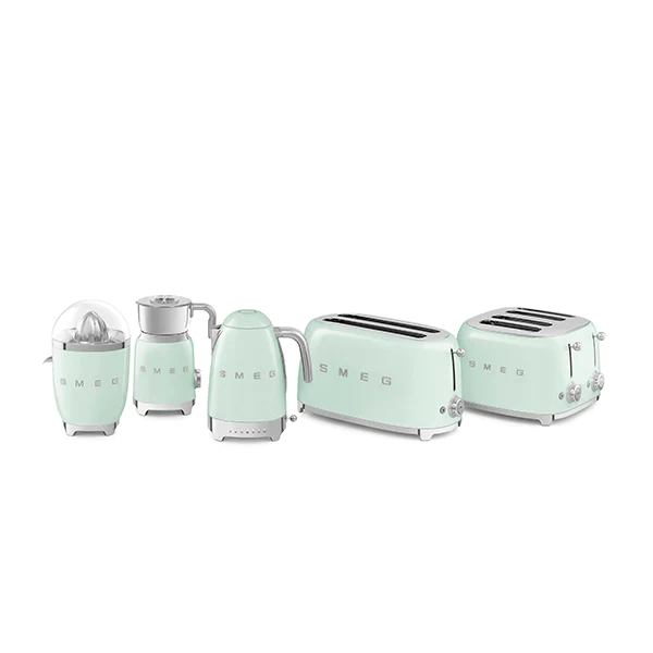 Presse-agrumes électrique 70 W CJF11PGEU vert d'eau Smeg