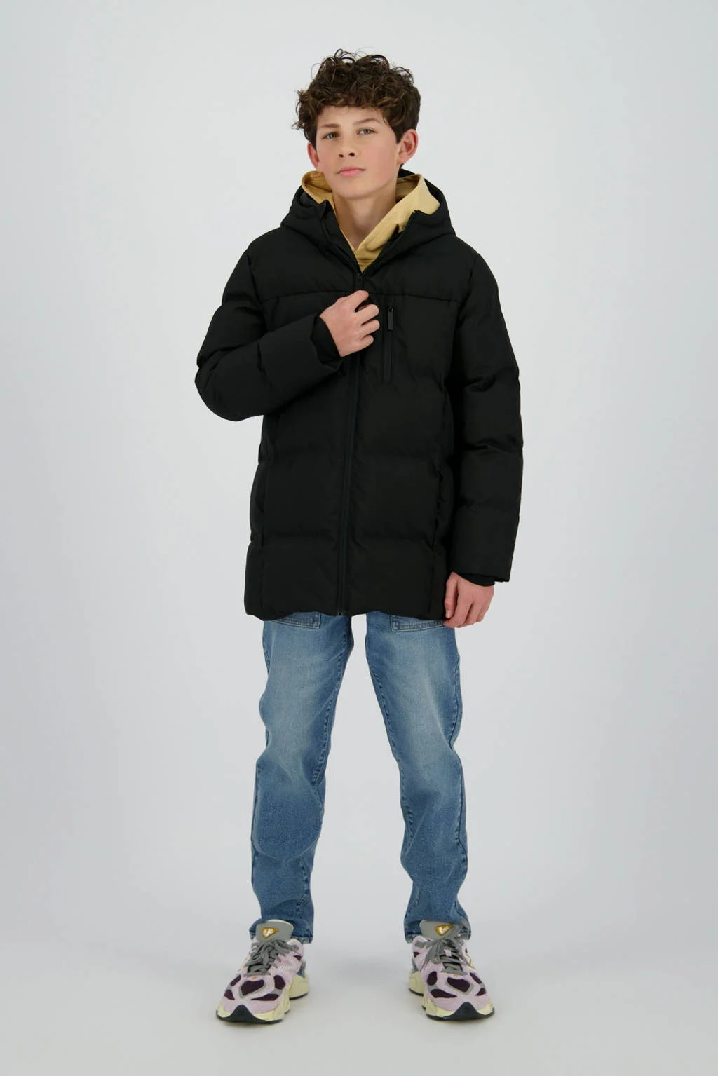 Raizzed parka zwart