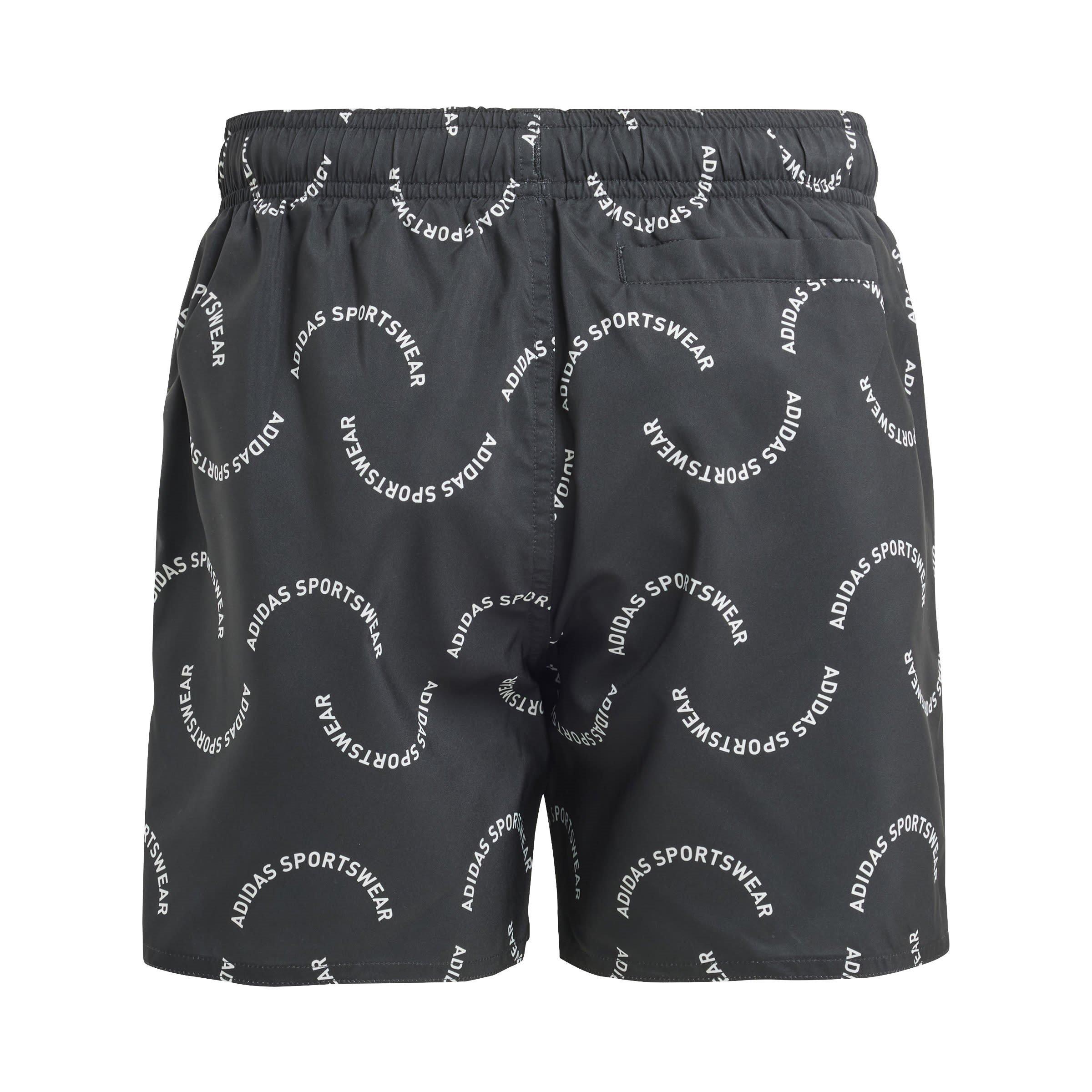 adidas  Sportswear Wave Print CLX Swim Shorts Junior