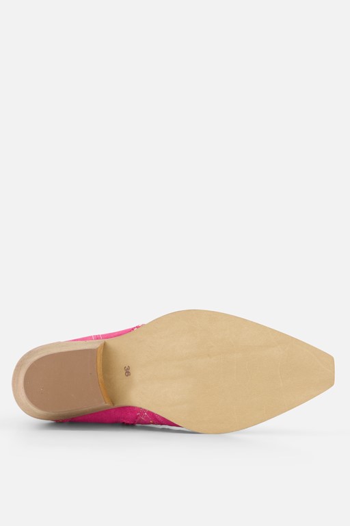 Cellini Cowboylaarzen roze Suede