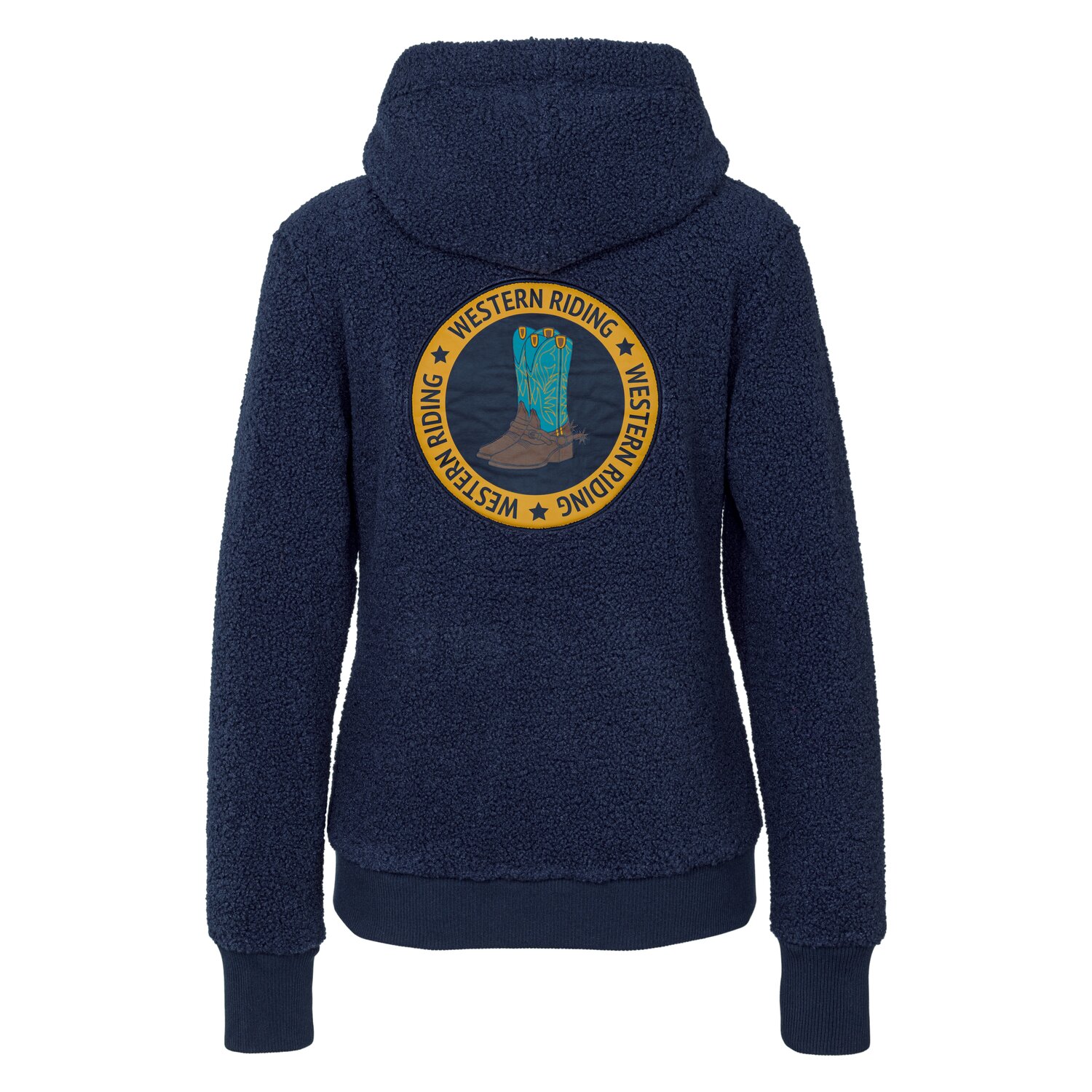 L-pro West Teddy-Fleecejacke  - navy