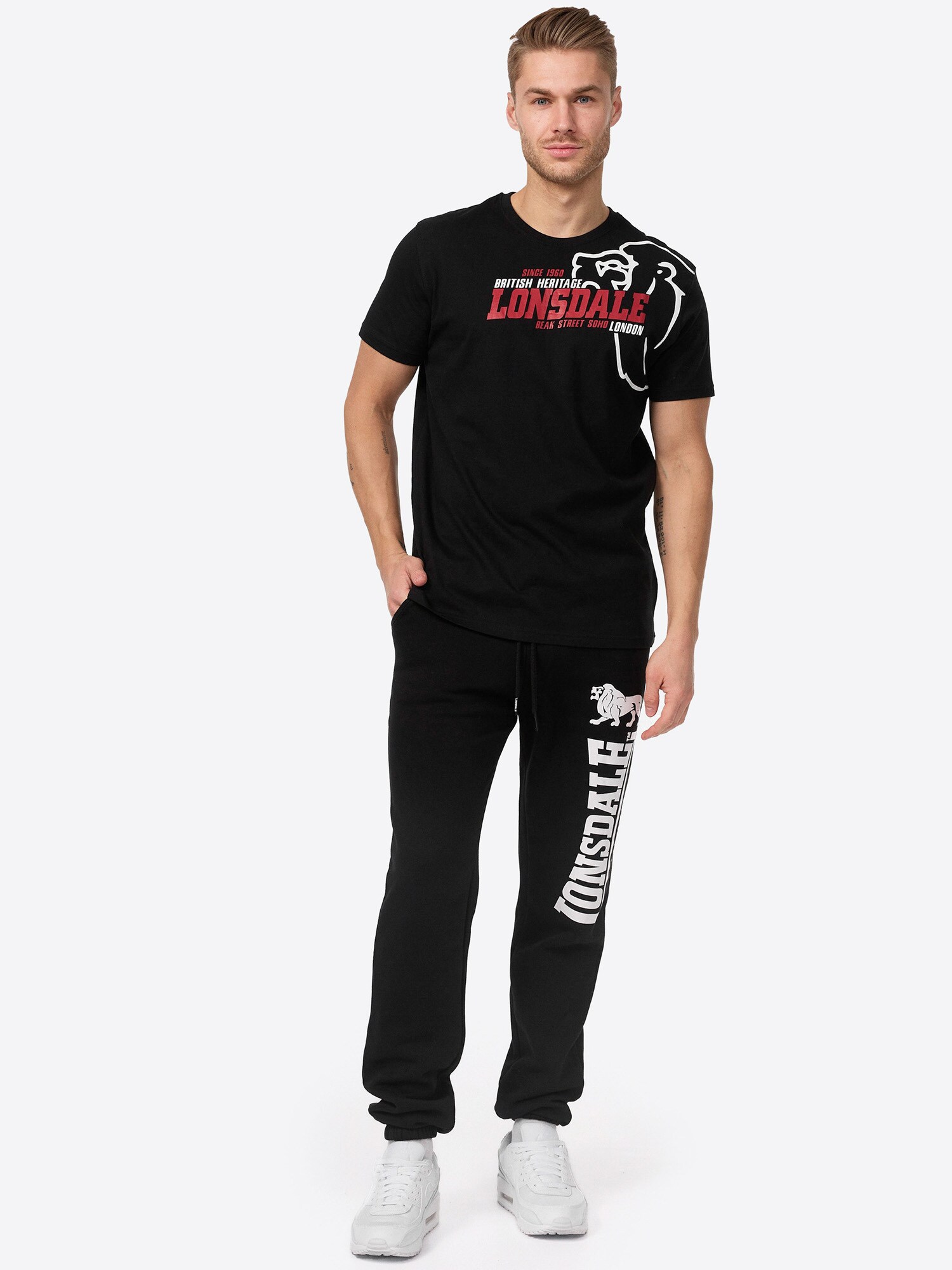 Lonsdale Herren T-Shirt normale Passform WALKLEY
