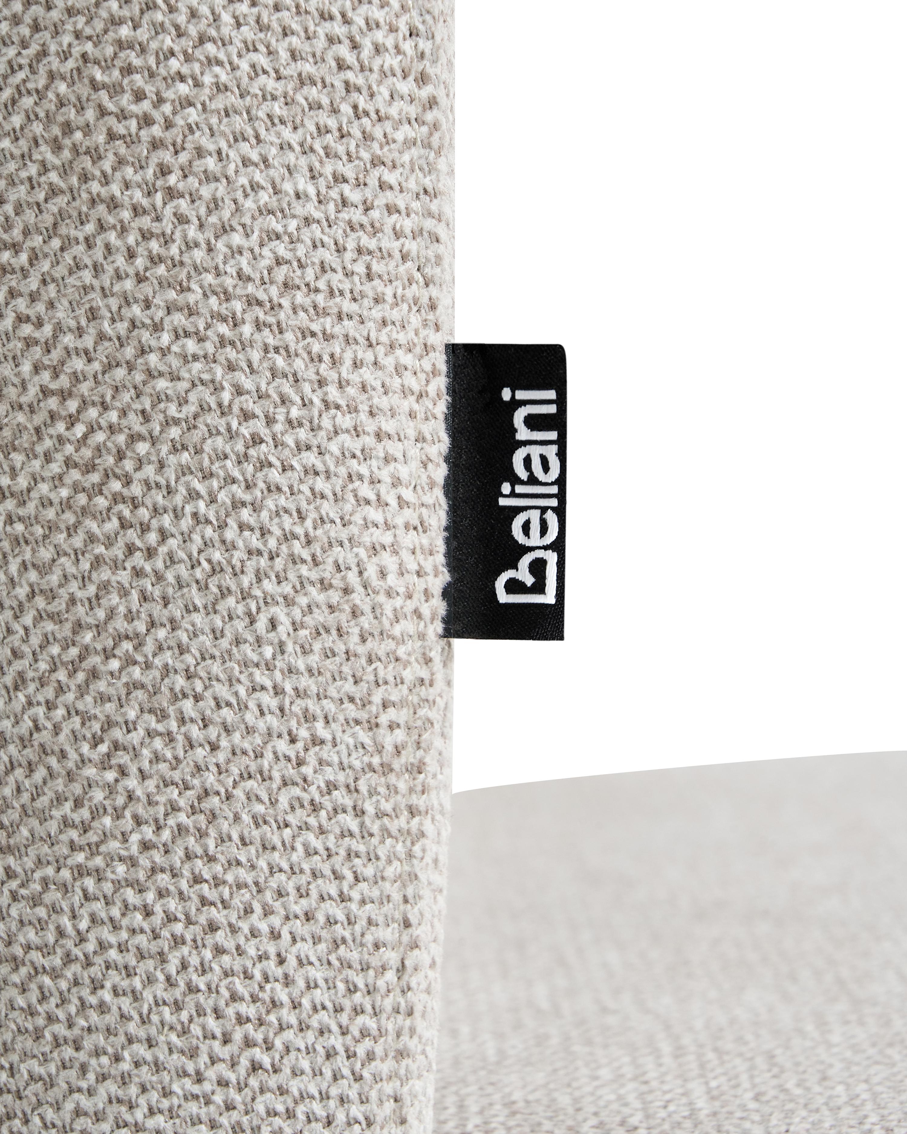Set van 2 eetkamerstoelen ARTESIA Stof Lichtbeige